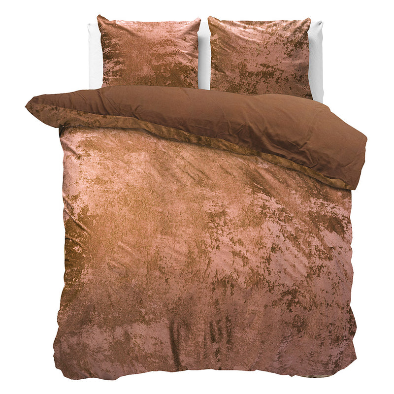 Sengesett Crushed Velvet Brown