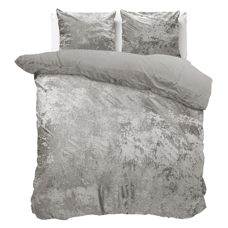 Sengesett Crushed Velvet Silver