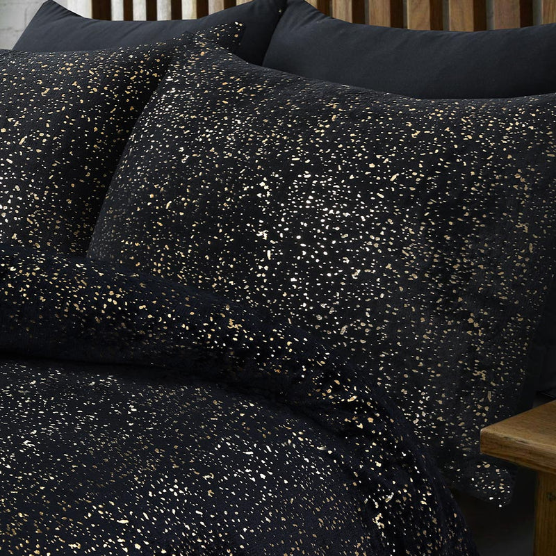 Sengesett Fleece Sparkle Black