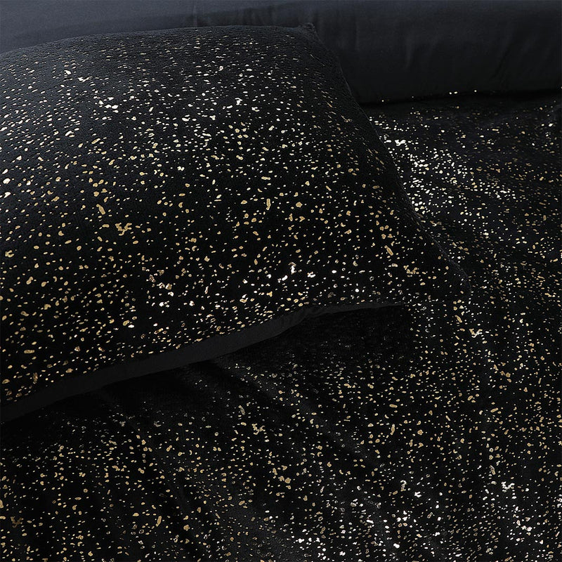 Sengesett Fleece Sparkle Black