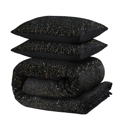 Sengesett Fleece Sparkle Black