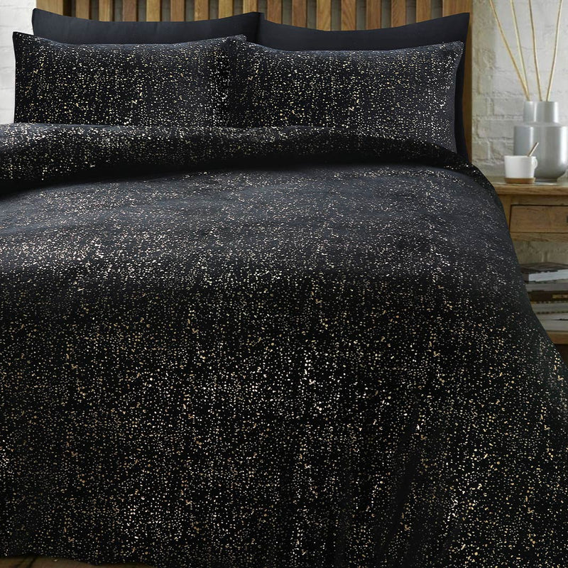 Sengesett Fleece Sparkle Black