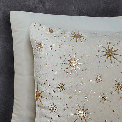 Sengesett Fleece Stars Cream