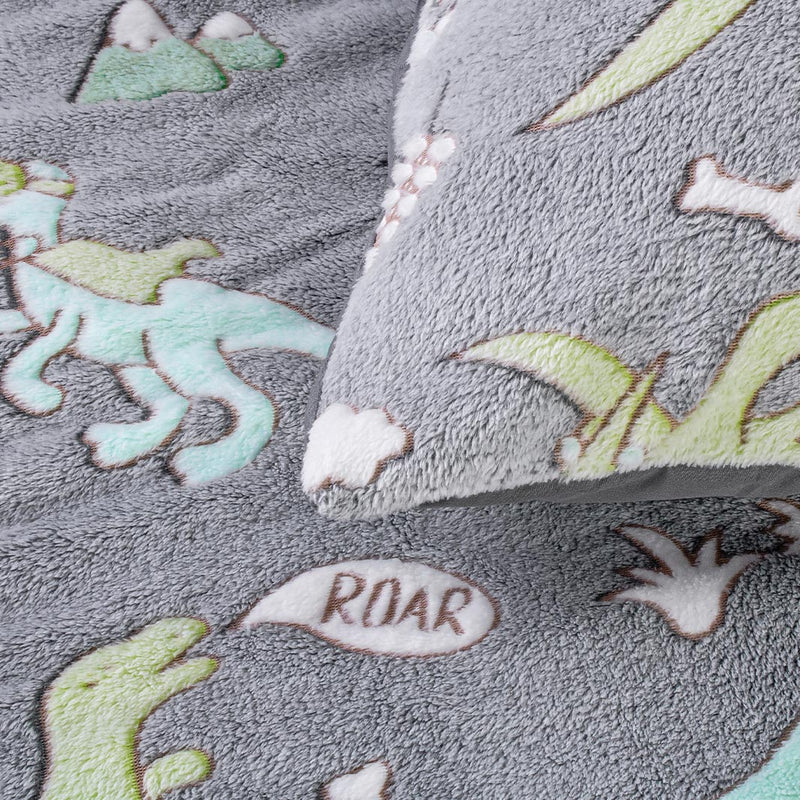 Sengesett Teddy Dinosaurs Grey