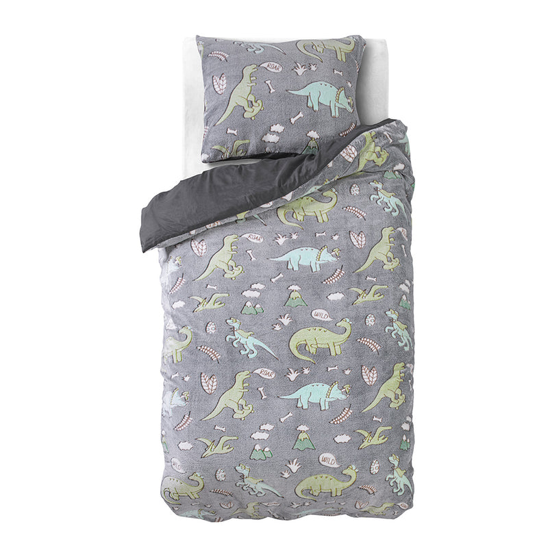 Sengesett Teddy Dinosaurs Grey