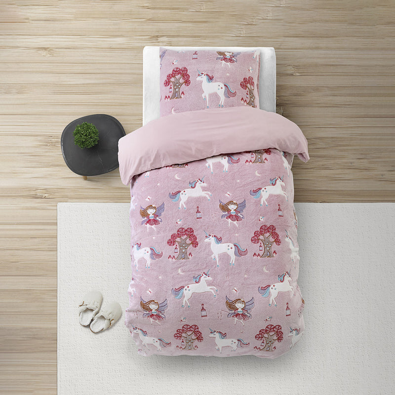 Sengesett Teddy Fairy Tale Pink