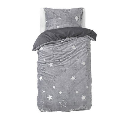 Sengesett Teddy Stars Grey