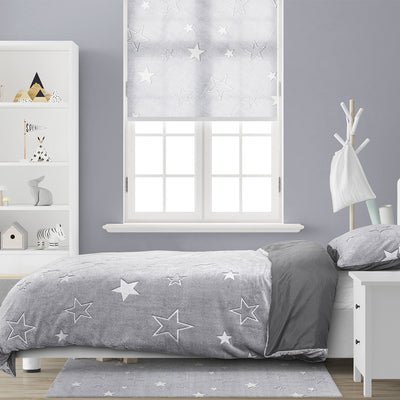 Sengesett Teddy Stars Grey