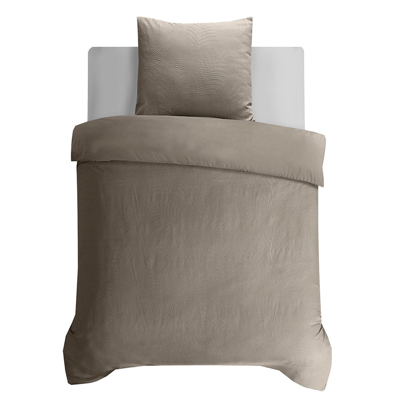 Sengesett Leaves 3D Taupe/Grey