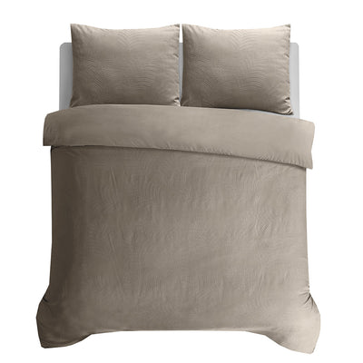 Sengesett Leaves 3D Taupe/Grey