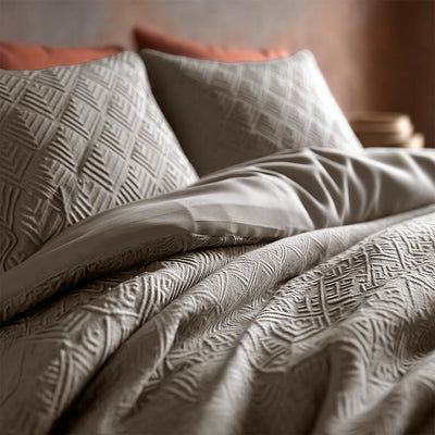 Sengesett Milano 3D Taupe/Grey