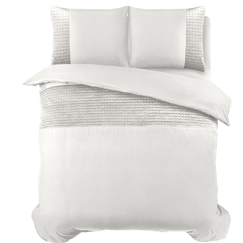 Sengesett Velvet Band White