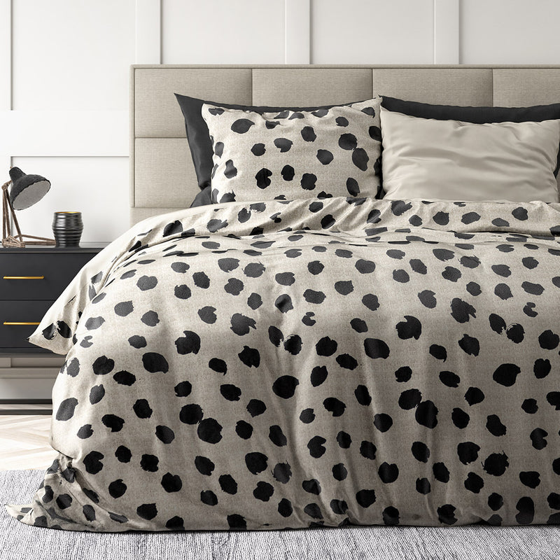 Sengesett Velvet Dot White