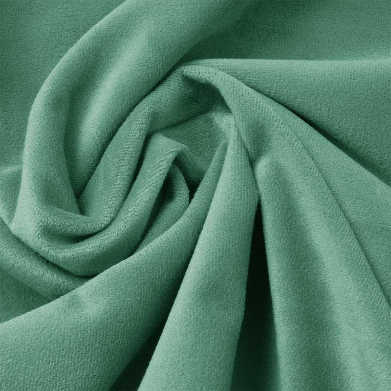 Sengesett Velvet Ruffles Green