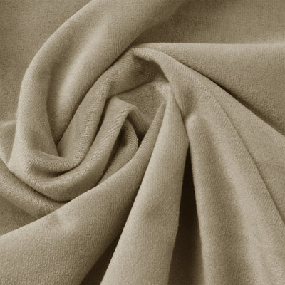 Sengesett Velvet Ruffles Taupe