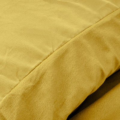 Sengesett Velvet Uni Gold