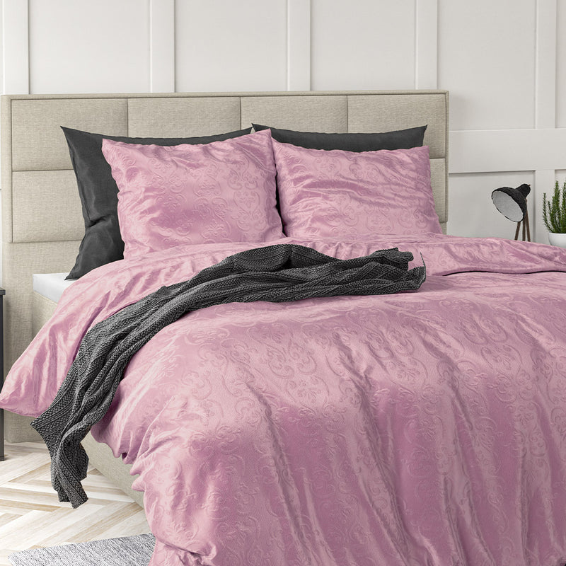 Sengesett Velvet Sultan Pink