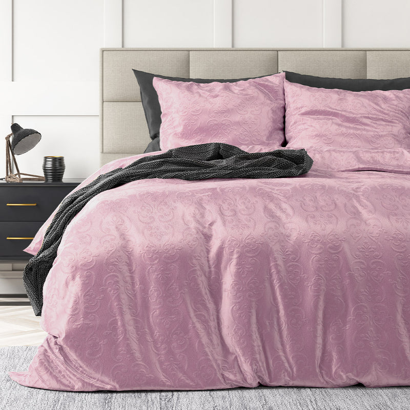 Sengesett Velvet Sultan Pink